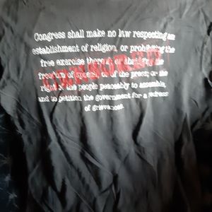 First Ammendment shirt